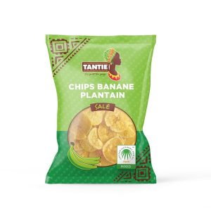 Chips plantain salées - Tantie - Sachet 85g