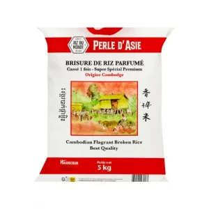 Riz cassé 1 fois Perle d'Asie - Riz du monde - 5Kg
