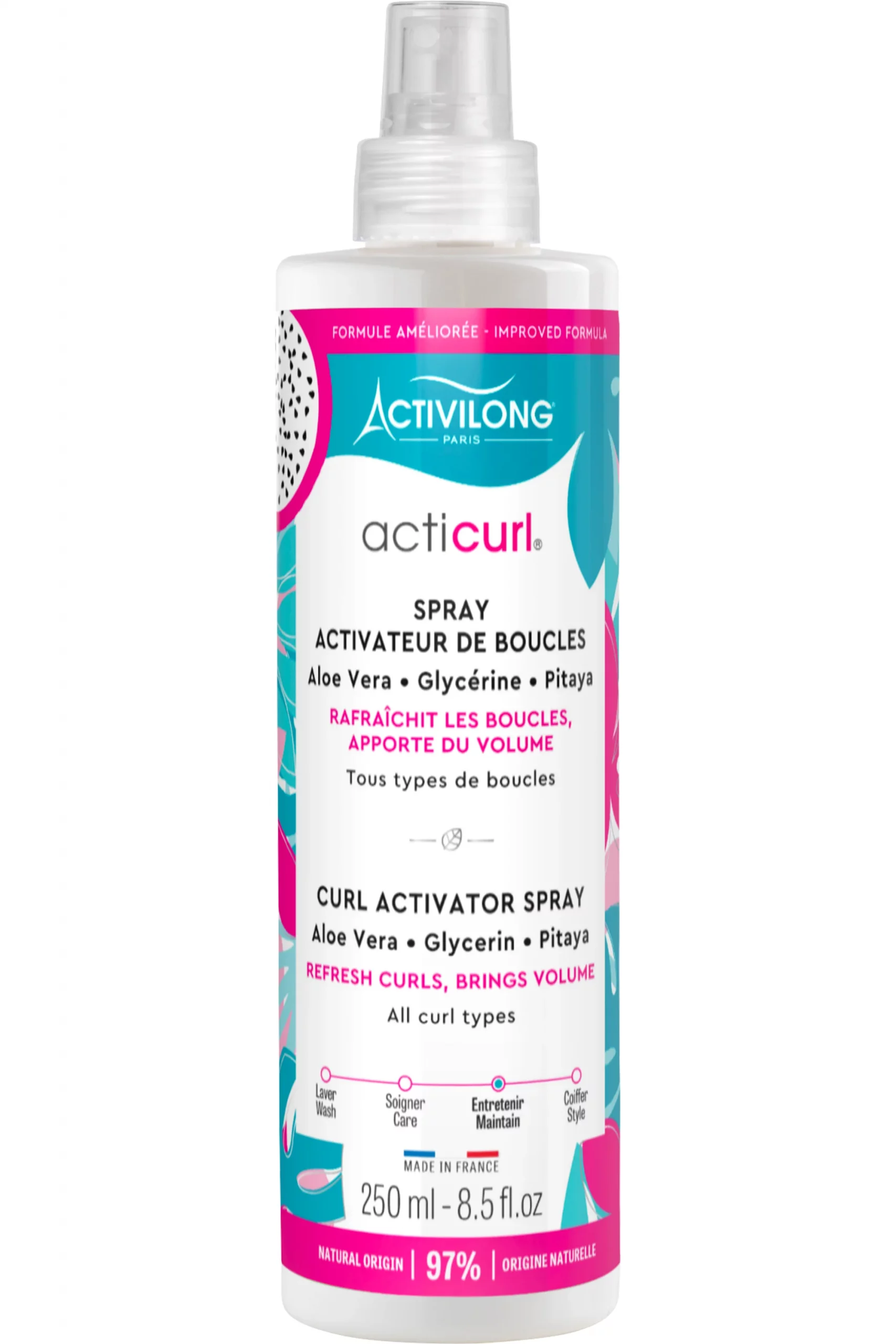 Acticurl shampooing aloe