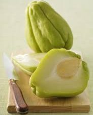 Christophine chayotte verte