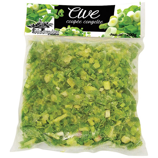 Cive coupée surgelée