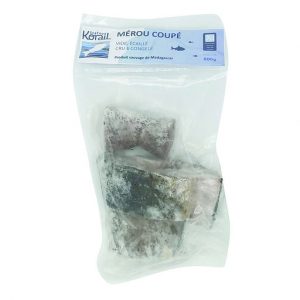 Darne de mérou 2/5 avec tête 900g net (x10) surgelé - 900 g