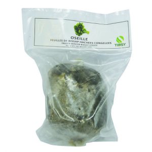 Feuilles bissap / oseille hachée surgelée