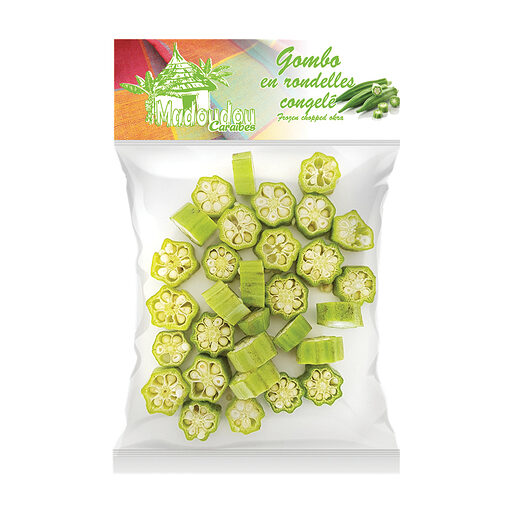 Gombo coupé surgelé