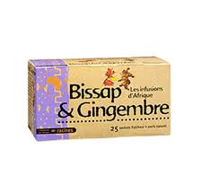 Infusions au bissap et au gingembre