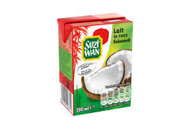 Lait de coco brique