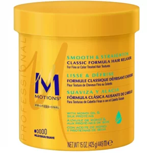 Motion defrisant fin colore