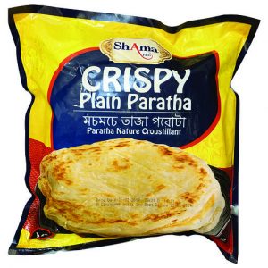 Paratha crispy shama nature (20 pieces) x8 surgele - 1.73 kg