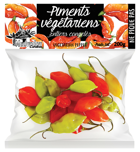 Piment végétarien 200g (x25) surgelé