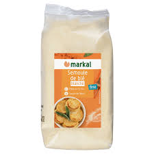 Semoule de mais blanche