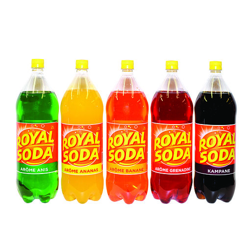 Soda royal arome divers 2l (x6) - 2 kg