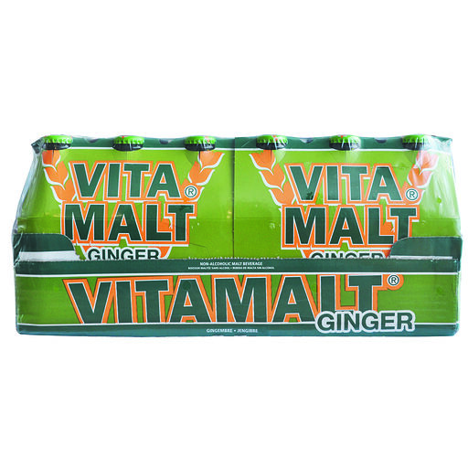 Soda "Vitamalt" au gingembre - Canette 33cl