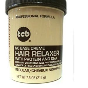 Crème défrisant sans base avec protéines 212g "TCB"