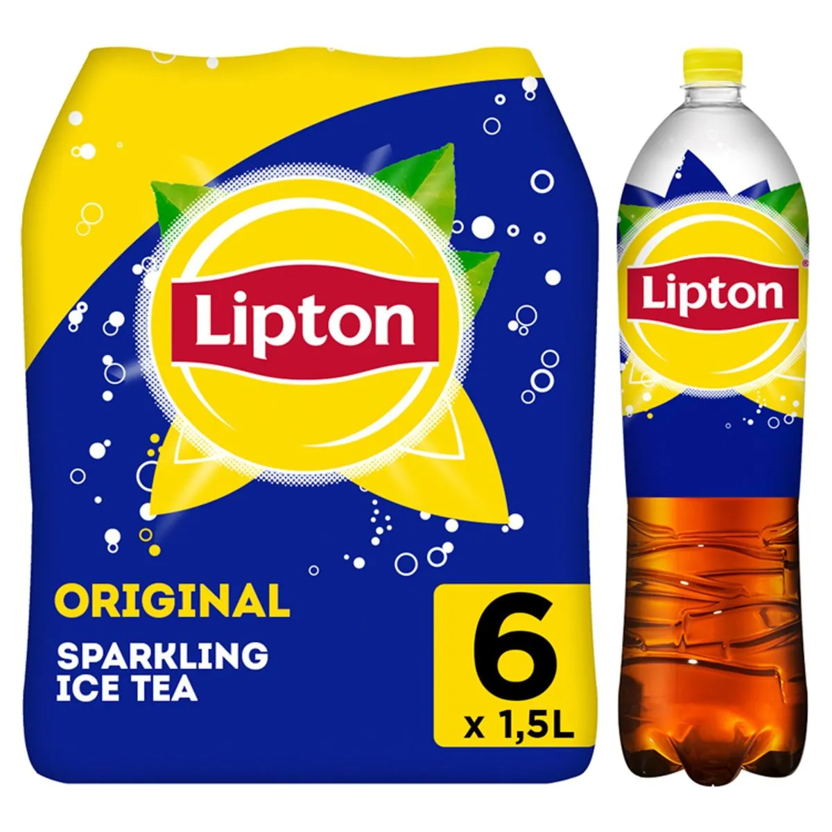 Thé glacé Lipton 6 x 1.5 l