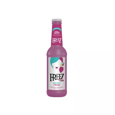 Jus de fruits fraise mix Freez - Pack de 24 x 275 ml