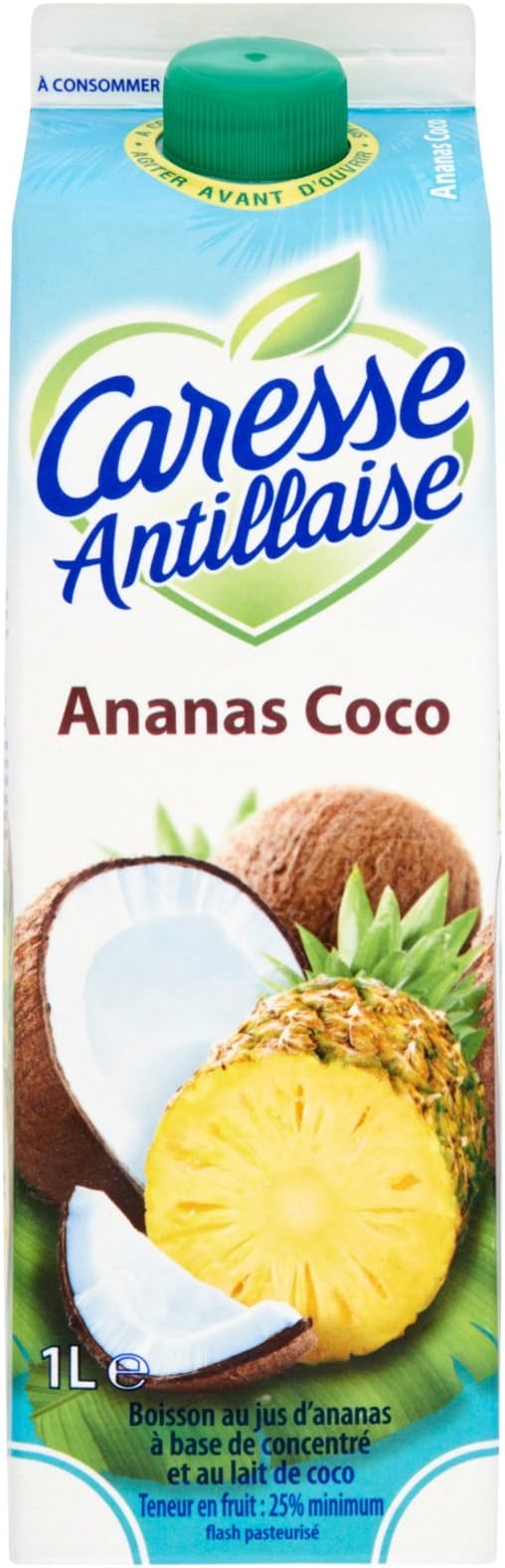 Cocktail ananas coco 1L x 6 Caresse Antilaise