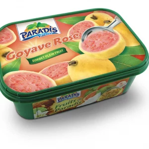 Glace paradis goyave rose 1lx20