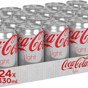 Coca cola light canette 33 cl x 24