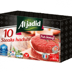 Steak haché 100 % pur bœuf Al Jadid