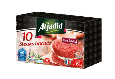 Steak haché 100 % pur bœuf Al Jadid