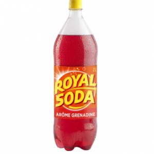 Soda Grenadine, Orange, Citron - Bouteille 2L x 6