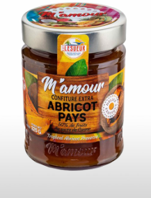 Confiture abricot Mamour 325gx12