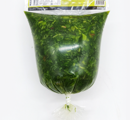 Feuille d'épinard camerounaise 20 x 500gr Bitekuteku