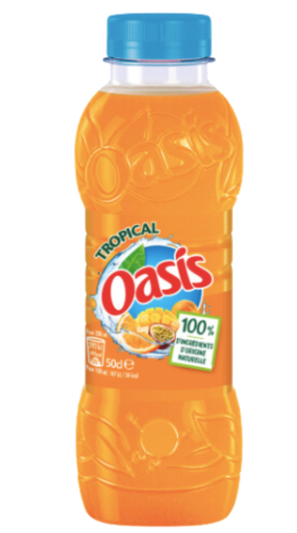 Soda Oasis Tropical - 50 cl x 24