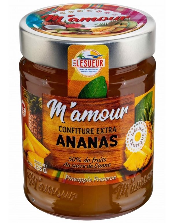 Confiture Mamour Ananas 325g x 12