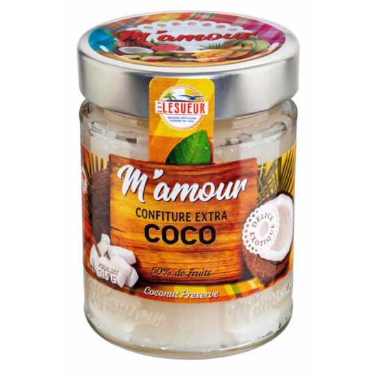 Confiture coco Mamour 325g x 12