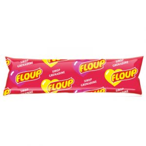Glace floup sirop grenadine 20x130g
