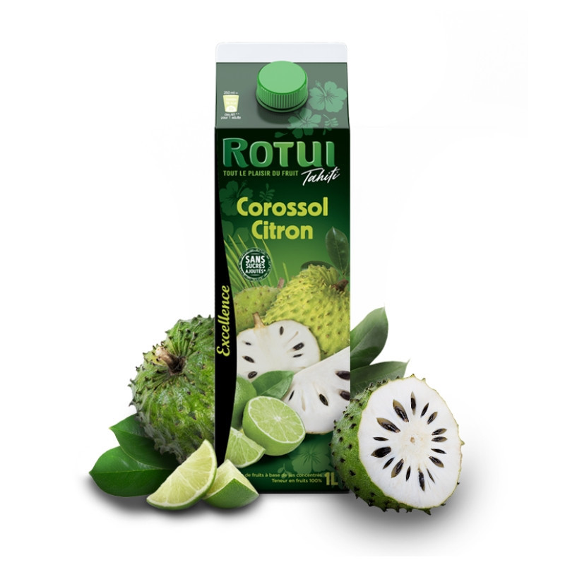 Corossol citron vert 1L - Pack de 6