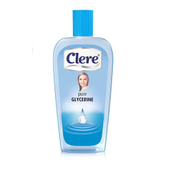 Glycérine Clere 200 ml hydratante pour peau sèche et cheveux, soin adoucissant et protecteur