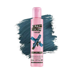 N° 45 Peacock Blue 100 ml Crazy Color teinture capillaire bleu paon intense et brillante