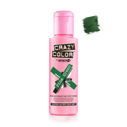 N° 46 Pine Green 100 ml Crazy Color teinture capillaire vert pin intense et brillante