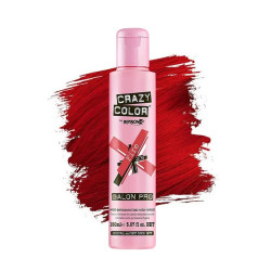 N° 56 Fire 100 ml Crazy Color teinture capillaire rouge feu intense et brillante