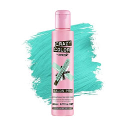 N° 71 Peppermint 100 ml Crazy Color teinture capillaire vert menthe lumineux et brillante