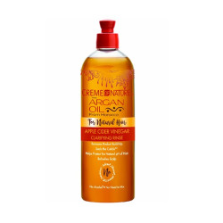 Argan Oil Apple Cider Vinegar Clarifying Rinse 15.05 oz Creme of Nature soin capillaire clarifiant