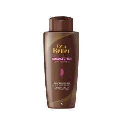 Lait hydratant au beurre de cacao 500 ml Even Better – soin nourrissant pour peau sèche, hydratation intense et douceur durable