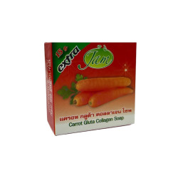 Savon Carotte 150 g Extra Jam – savon nourrissant et revitalisant pour peau éclatante, hydratée et douce