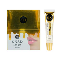 Lip gloss gold brillant Nicka New York 15 ml boîte de 48