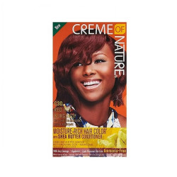 Liquid Hair Color C30 Red Hot Burgundy Creme of Nature coloration liquide bordeaux rouge intense