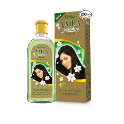 Jasmine Hair Oil Dabur Amla 200 ml huile capillaire nourrissante parfum jasmin