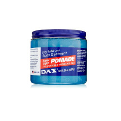 Pommade Bleu Superlight 14oz Dax pommade capillaire cheveux bouclés frisés crépus