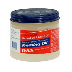 Pressing Oil Coconut Castor Oil 14oz Dax huile capillaire protection chaleur cheveux crépus